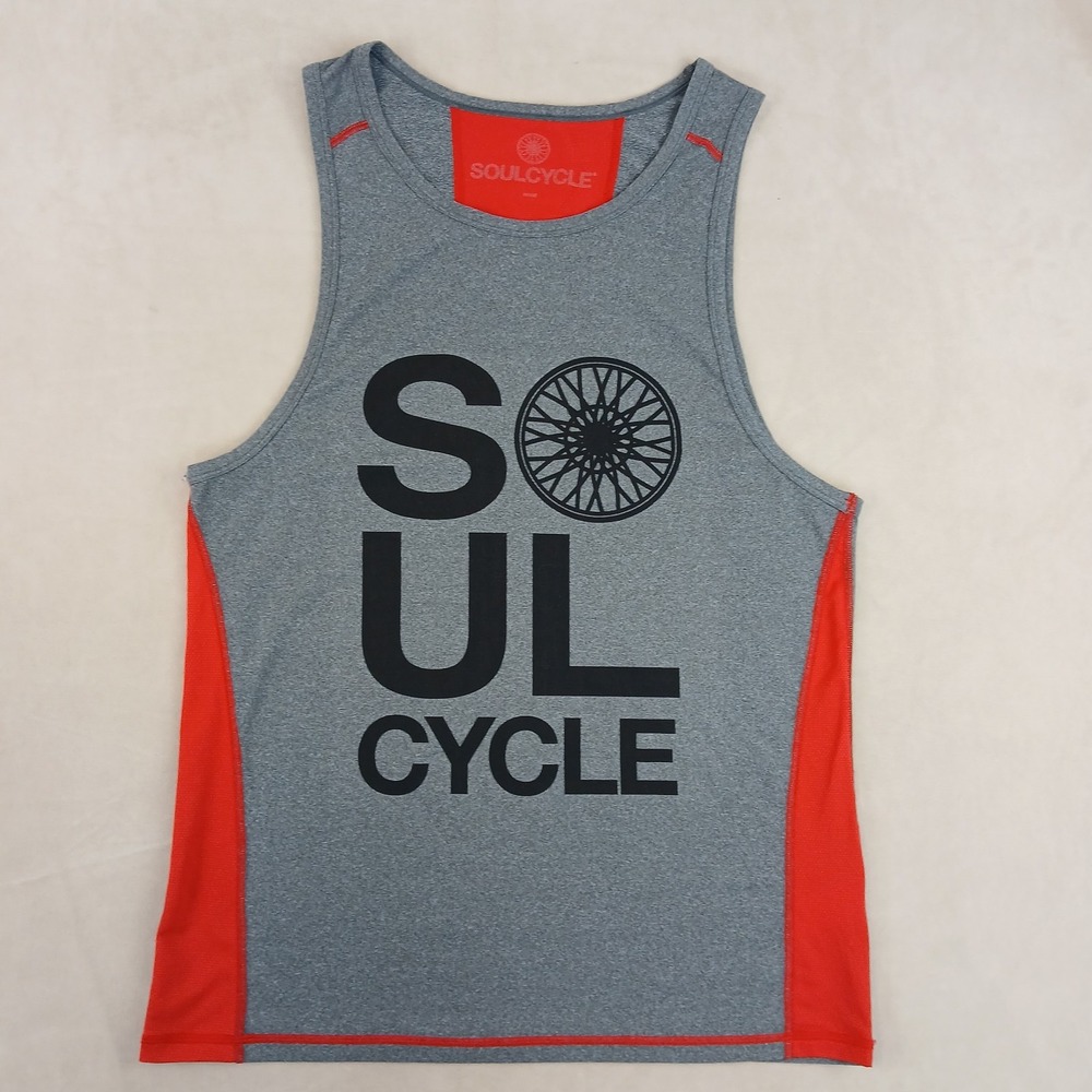 SoulCycle Small Mens Shirt Tank Top 18x28 Cycling Athletic‎